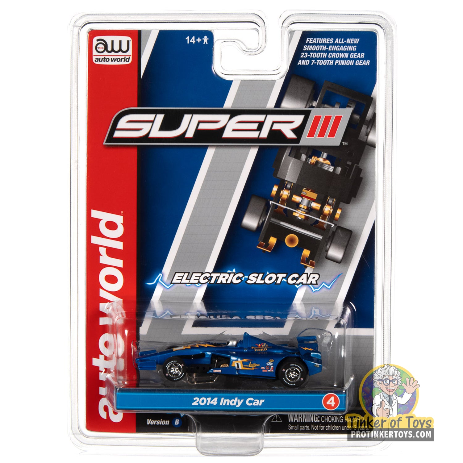 Super III 2014 INDY Car JL Special (Blue #1) 4B | SC383 | Auto World