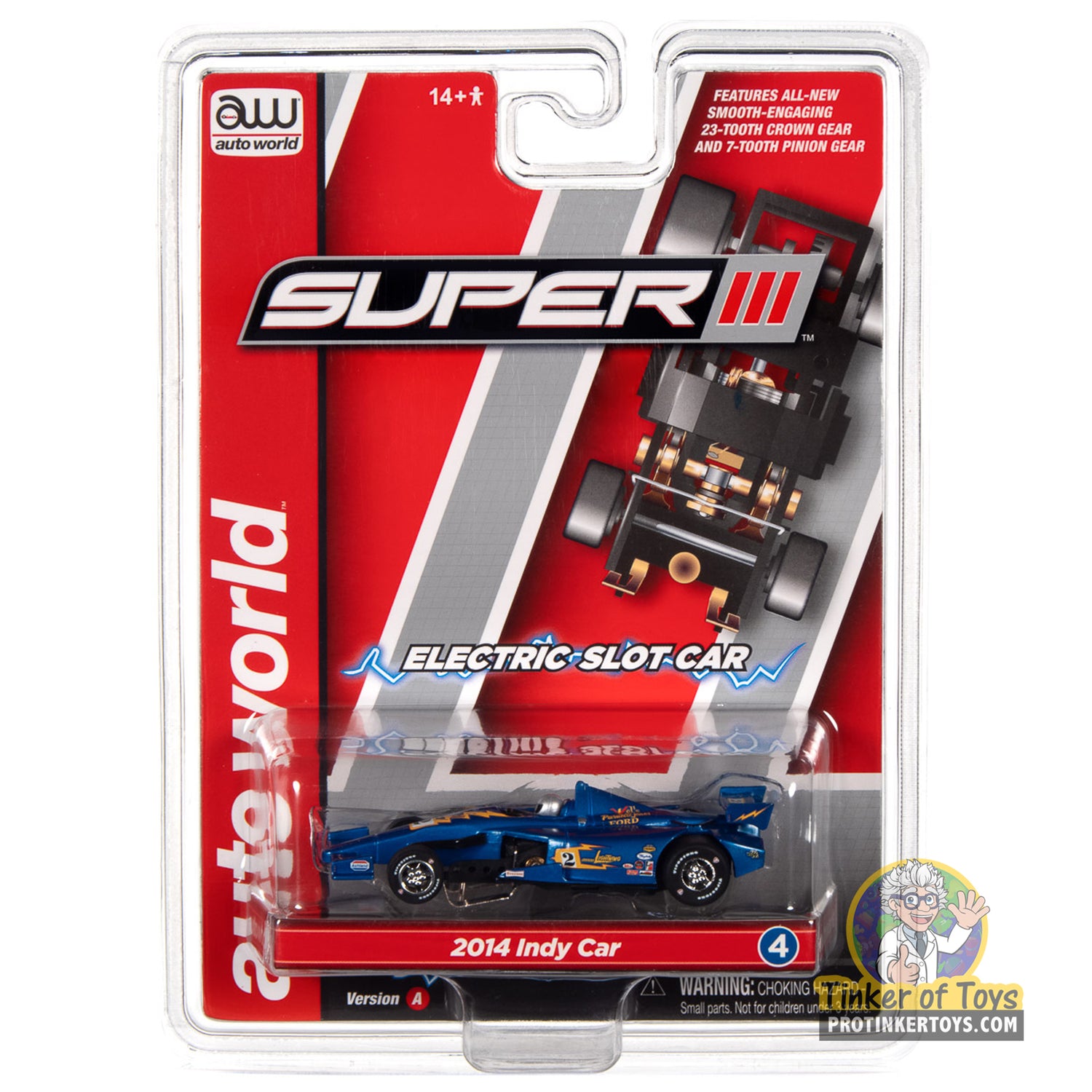 Super III 2014 INDY Car JL Special (Blue #2) 4A | SC383 | Auto World