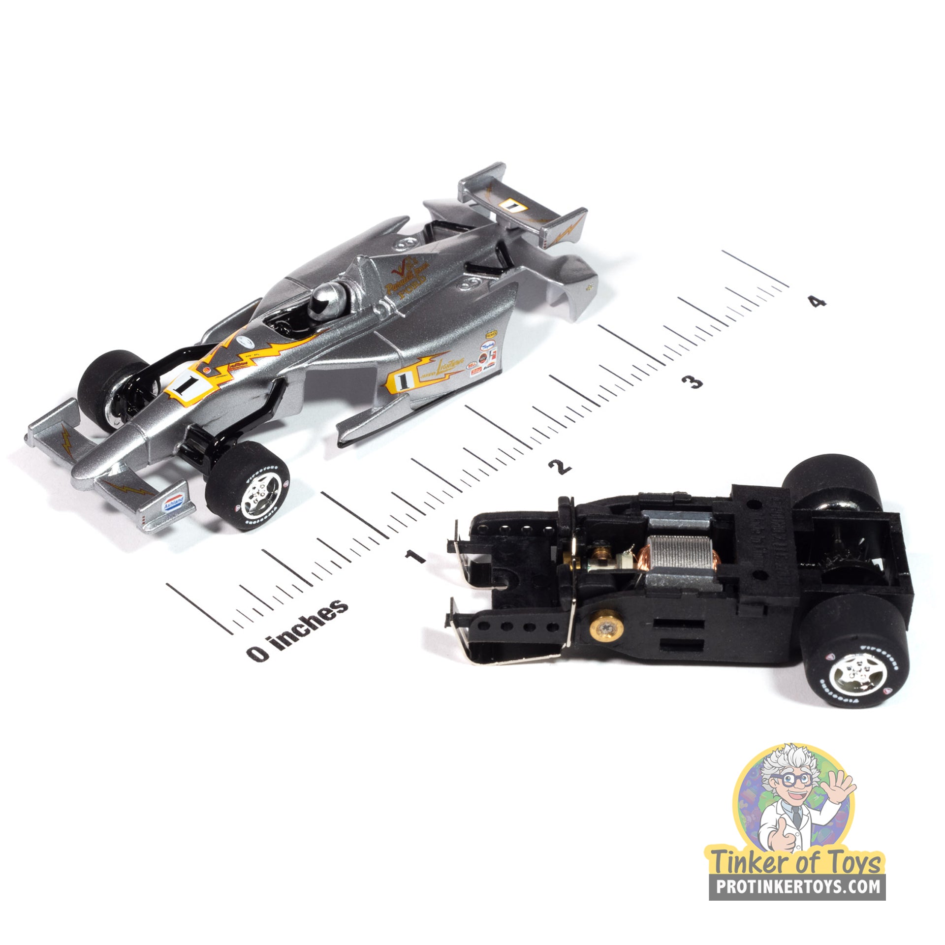 Super III 2014 Indy Car Johnny Lightning Special #1 (Gray) 2A