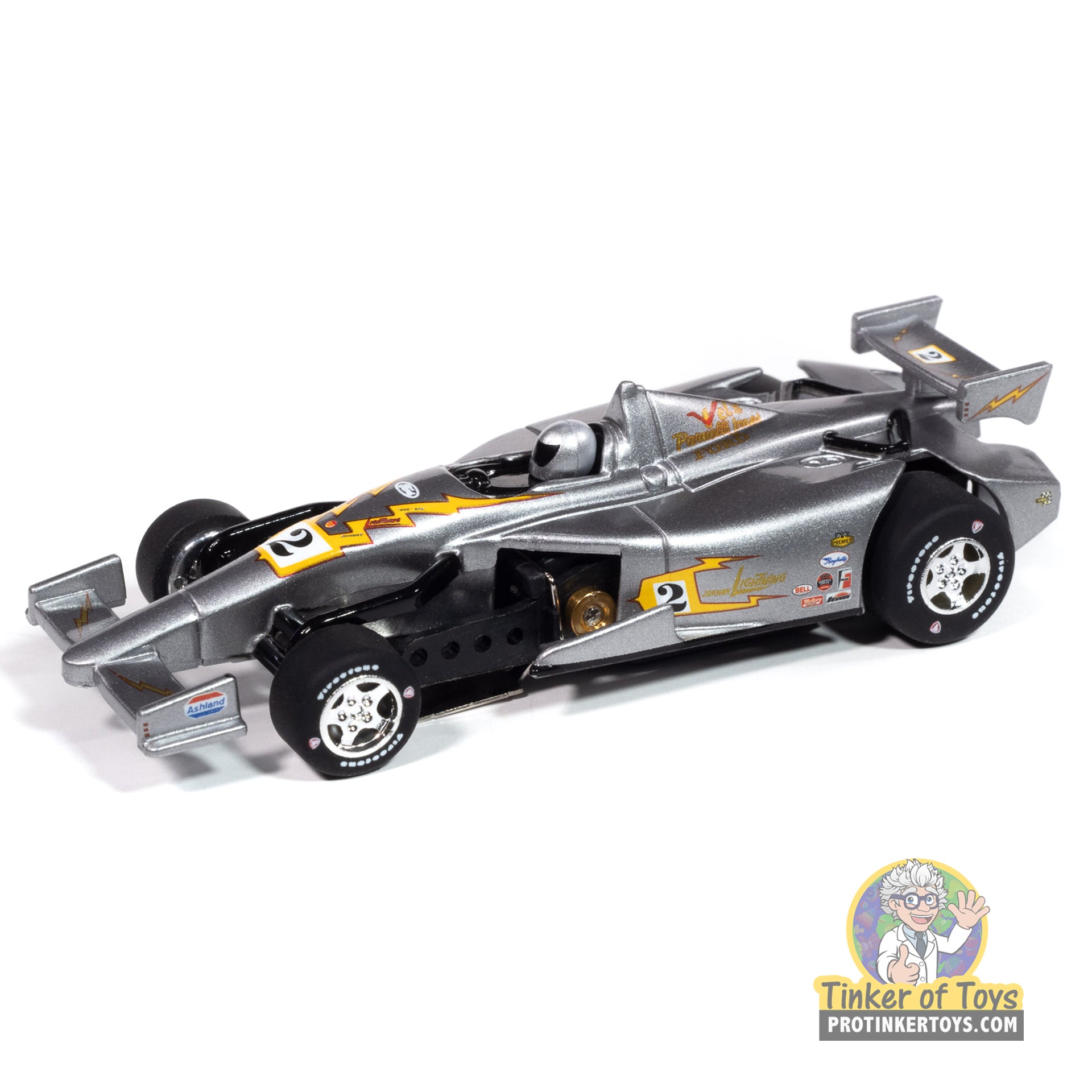 Super III 2014 Indy Car Johnny Lightning Special #2 (Gray) 2B