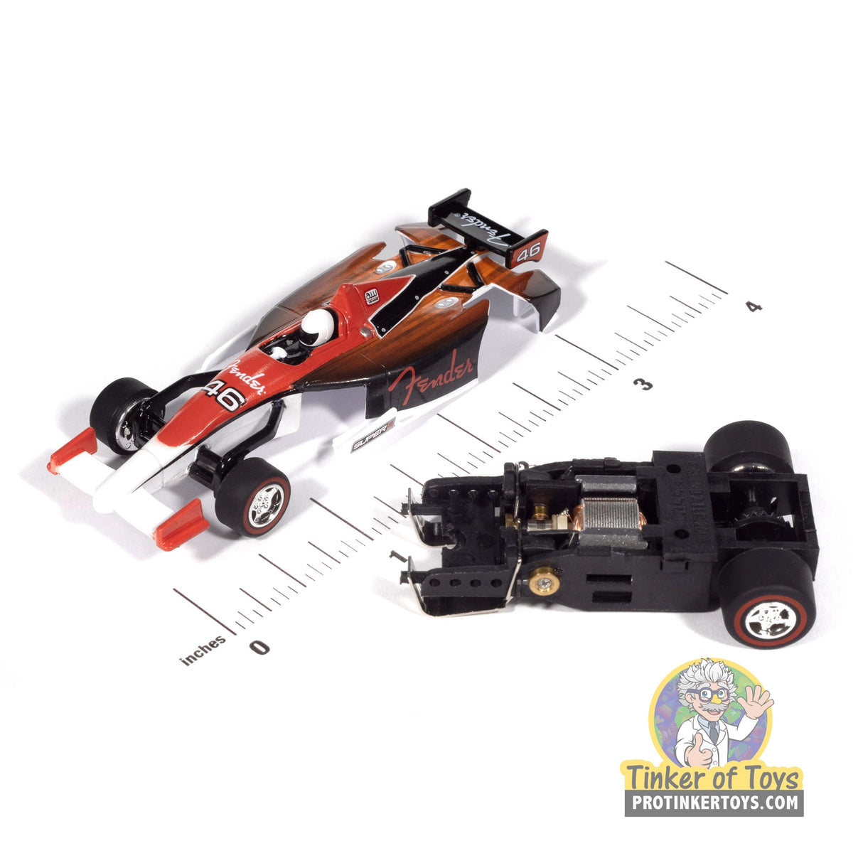 Super III Indy Car Fender (Red Top) 1A | SC419 | Auto World