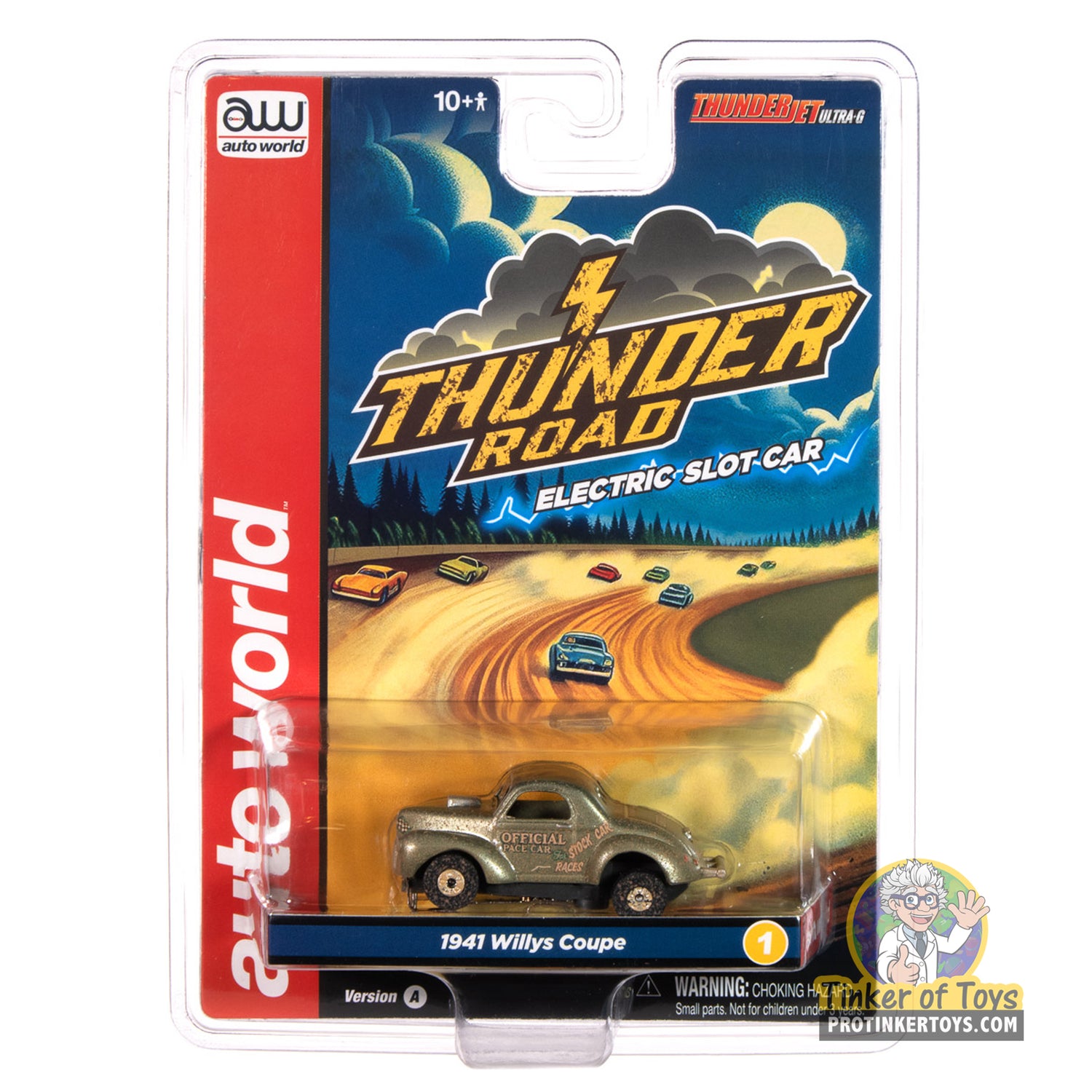 Thunderjet 1941 Willys Coupe (Green) 1A | SC416 | Auto World