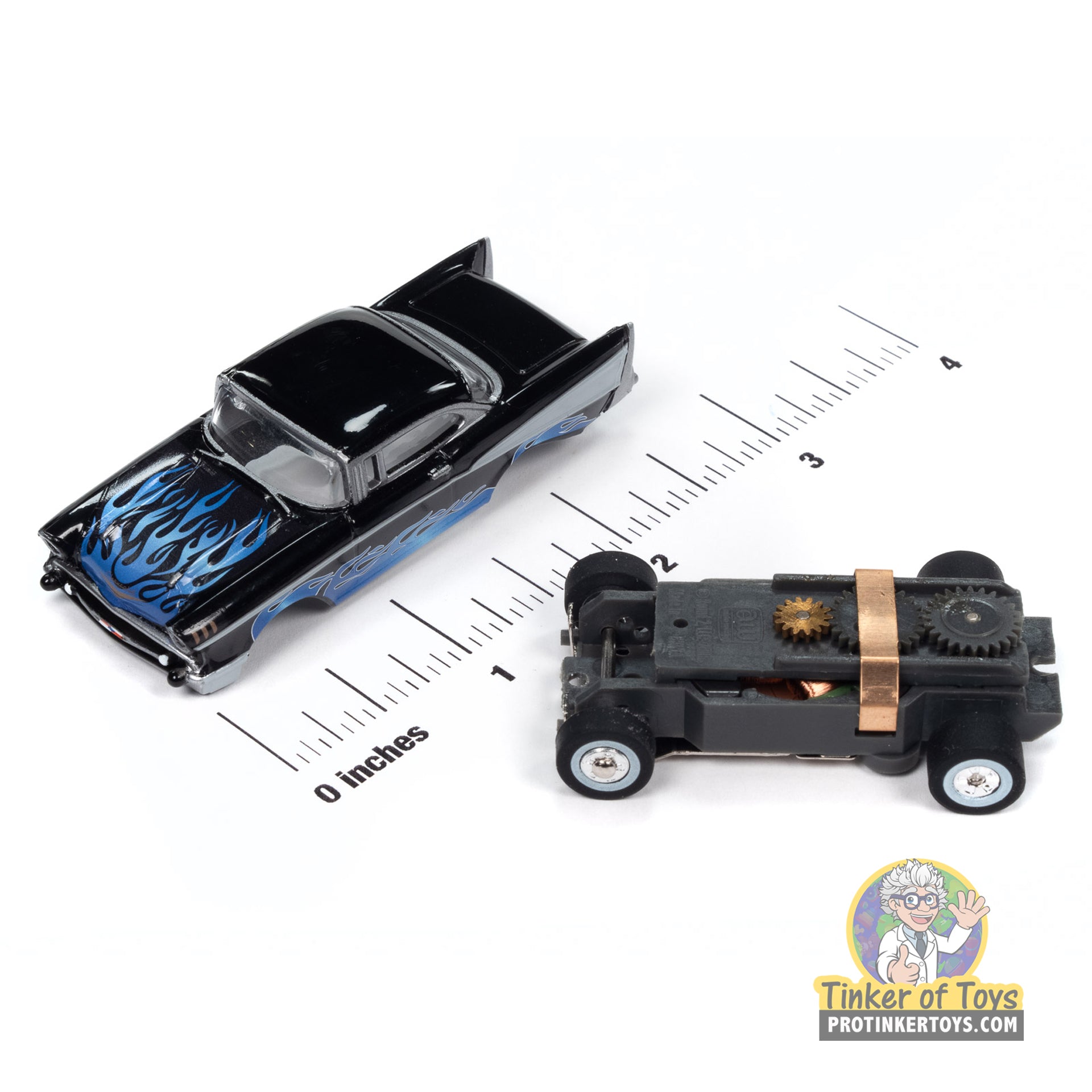 Thunderjet 1957 Chevrolet Bel Air Lowrider (Black) 3A | SC411
