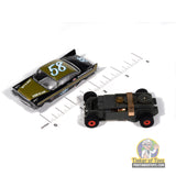 Thunderjet 1958 Plymouth Fury (Flat Black & Gold) 4A | SC423 | Auto World