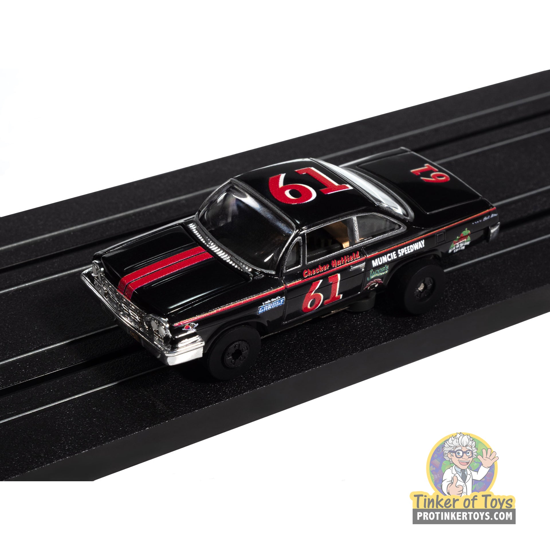 Thunderjet 1962 Chevrolet Bel Air (Black & Red) 2B | SC423 | Auto