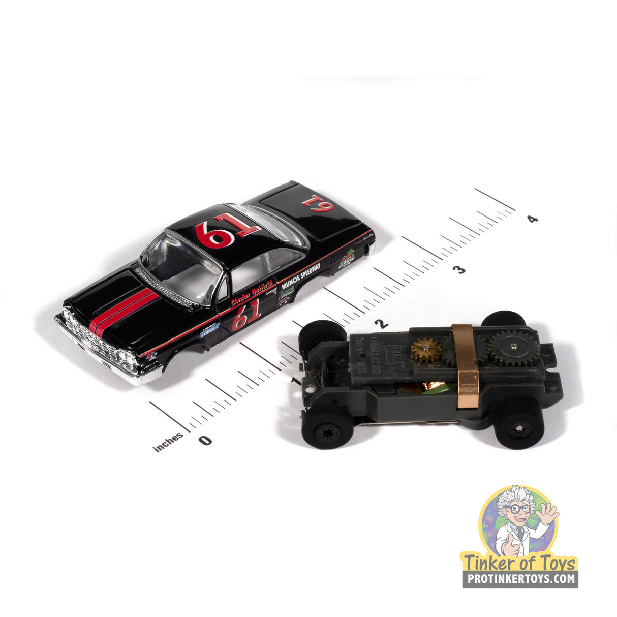 Thunderjet 1962 Chevrolet Bel Air (Black & Red) 2B | SC423 | Auto World