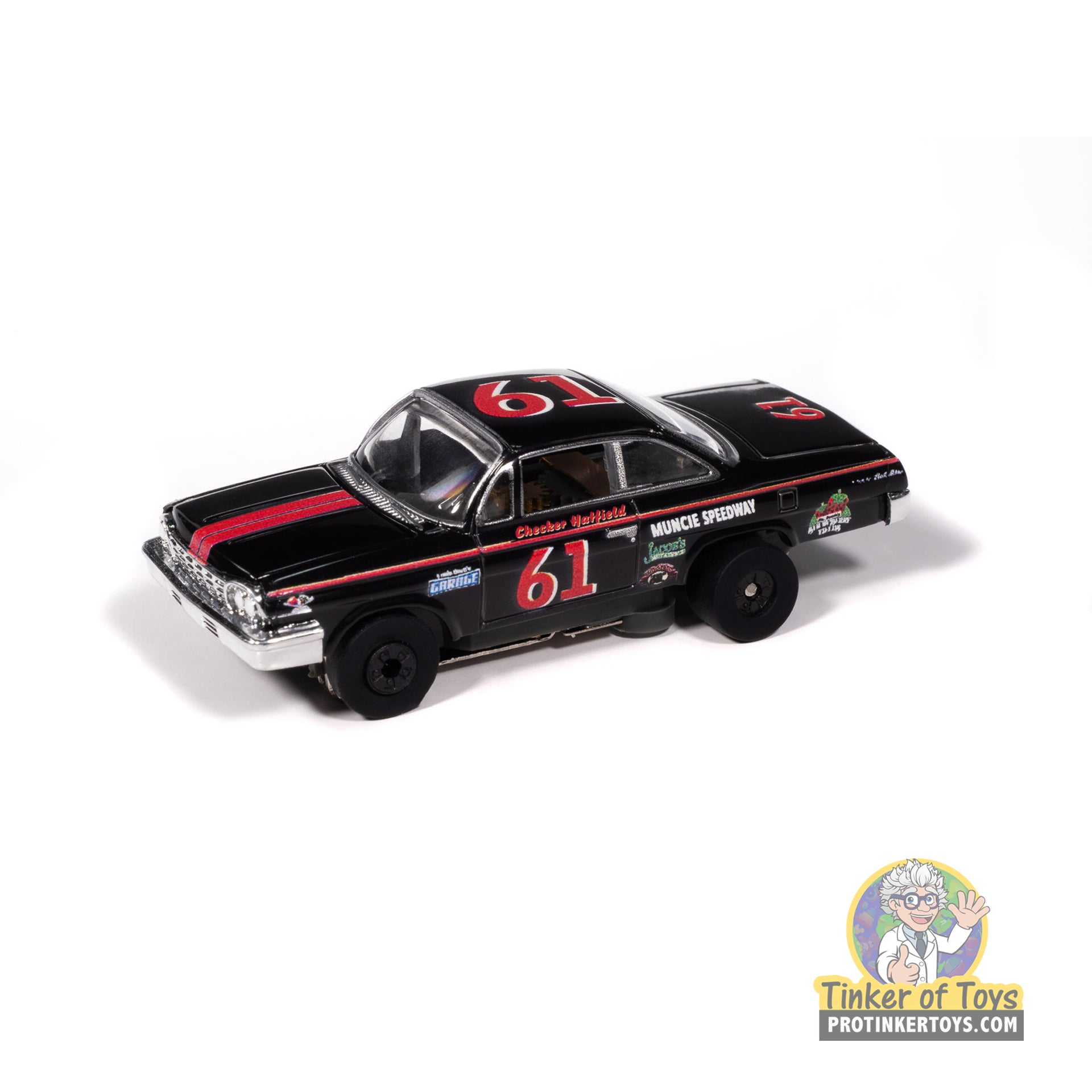 Thunderjet 1962 Chevrolet Bel Air (Black & Red) 2B | SC423 | Auto