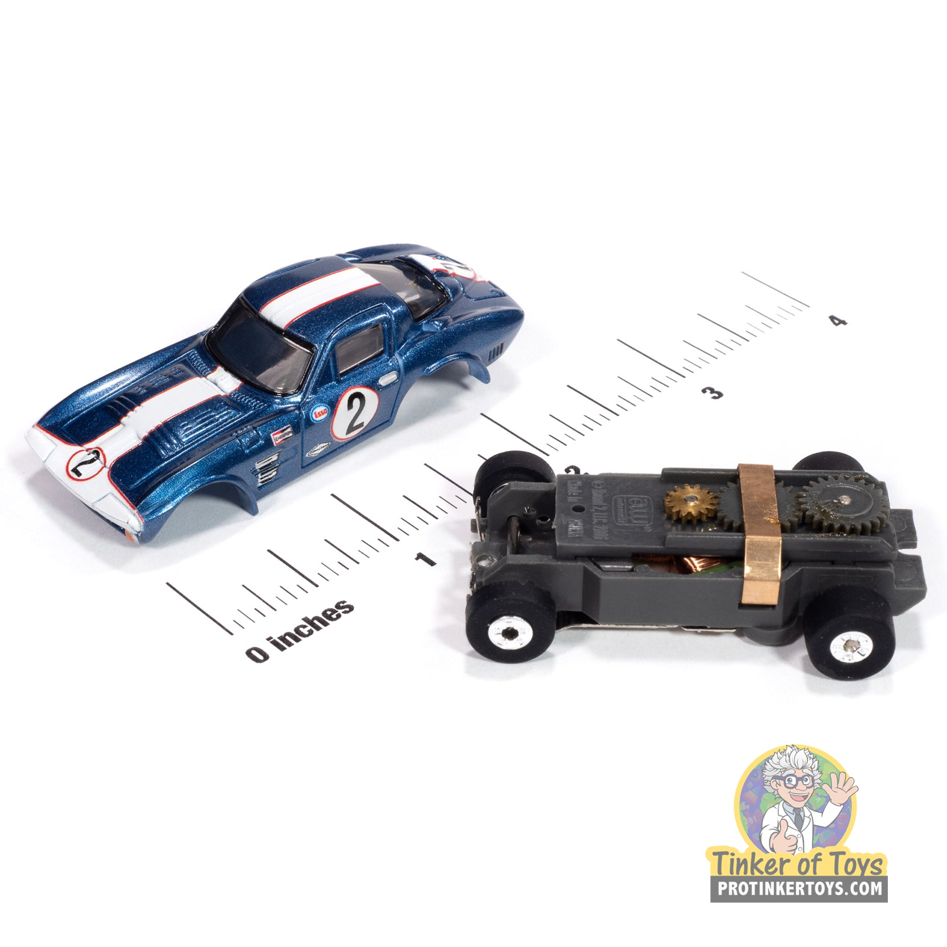 Thunderjet 1964 Corvette Grand Sport (Blue & White) A | SC415