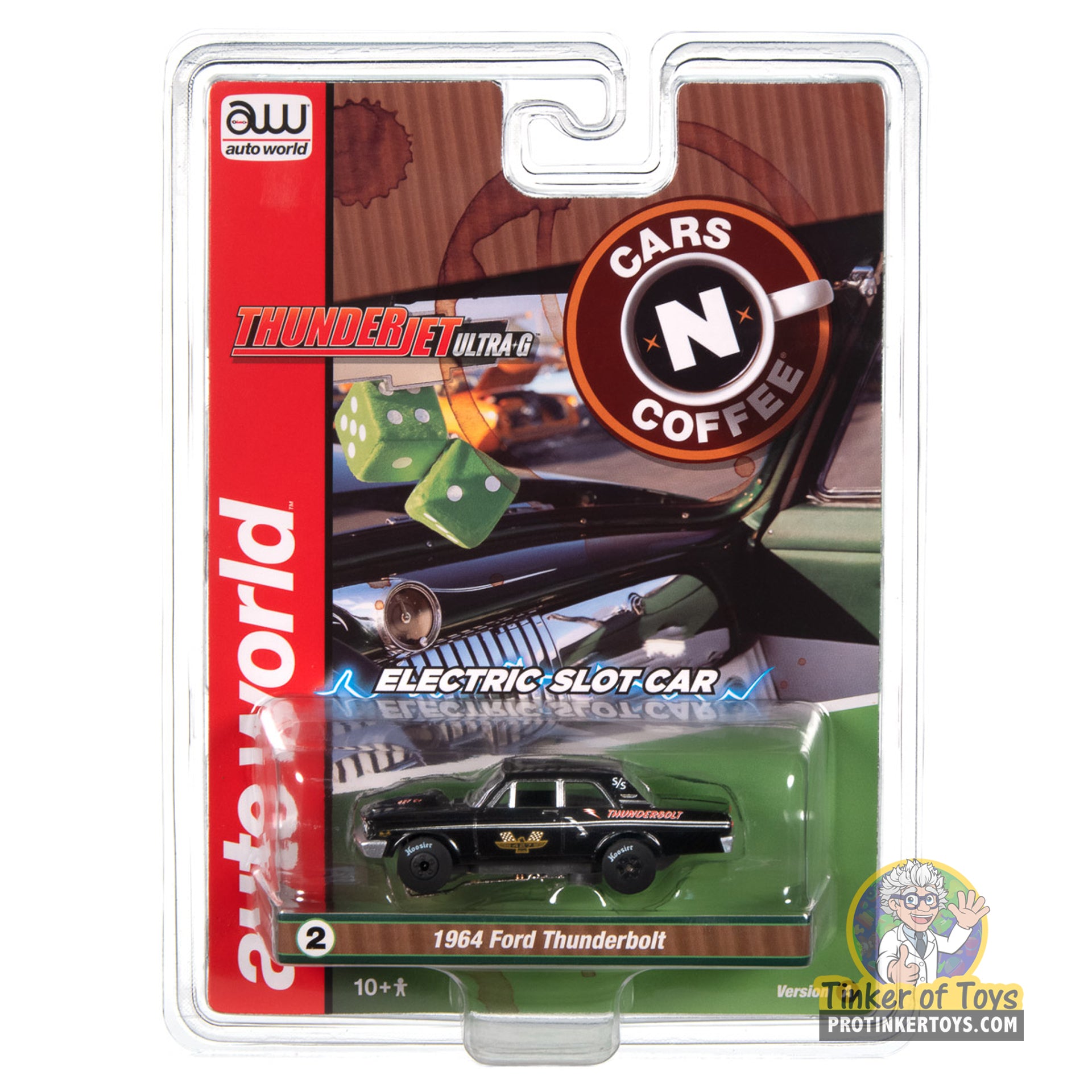 Thunderjet 1964 Ford Thunderbolt (Gloss Black, 427 Graphics) 2A