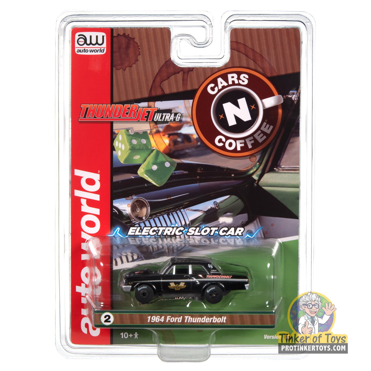 Thunderjet 1964 Ford Thunderbolt (Gloss Black, 427 Graphics) 2A | SC408 | Auto World