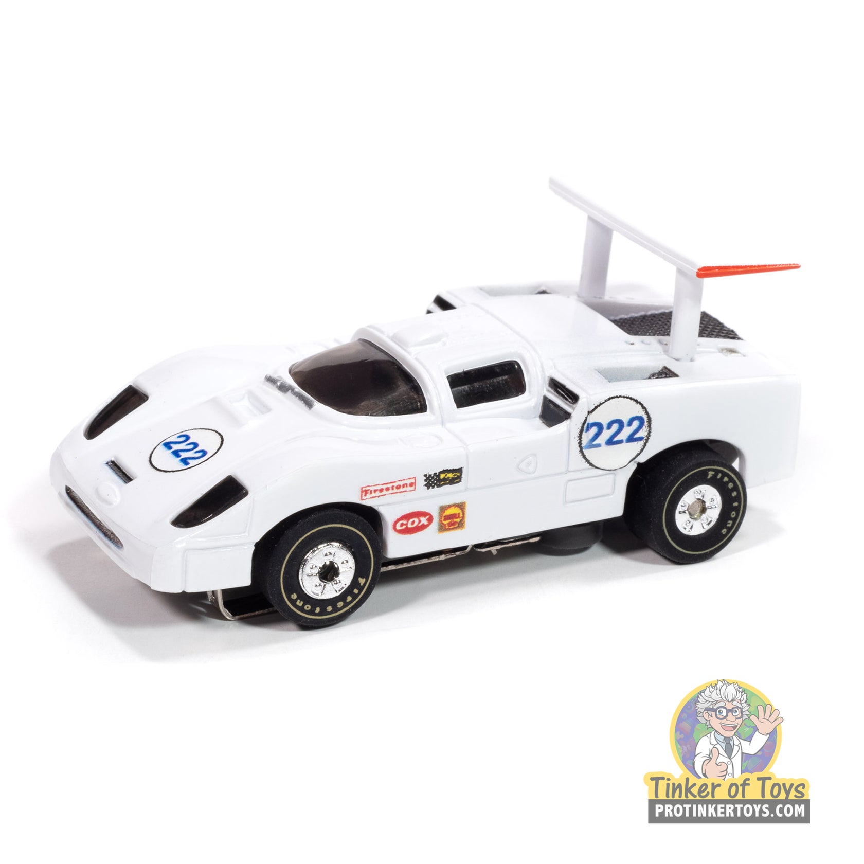 Thunderjet 1966 Chaparral 2F (White & Blue) #222 A | SC415 | Auto World