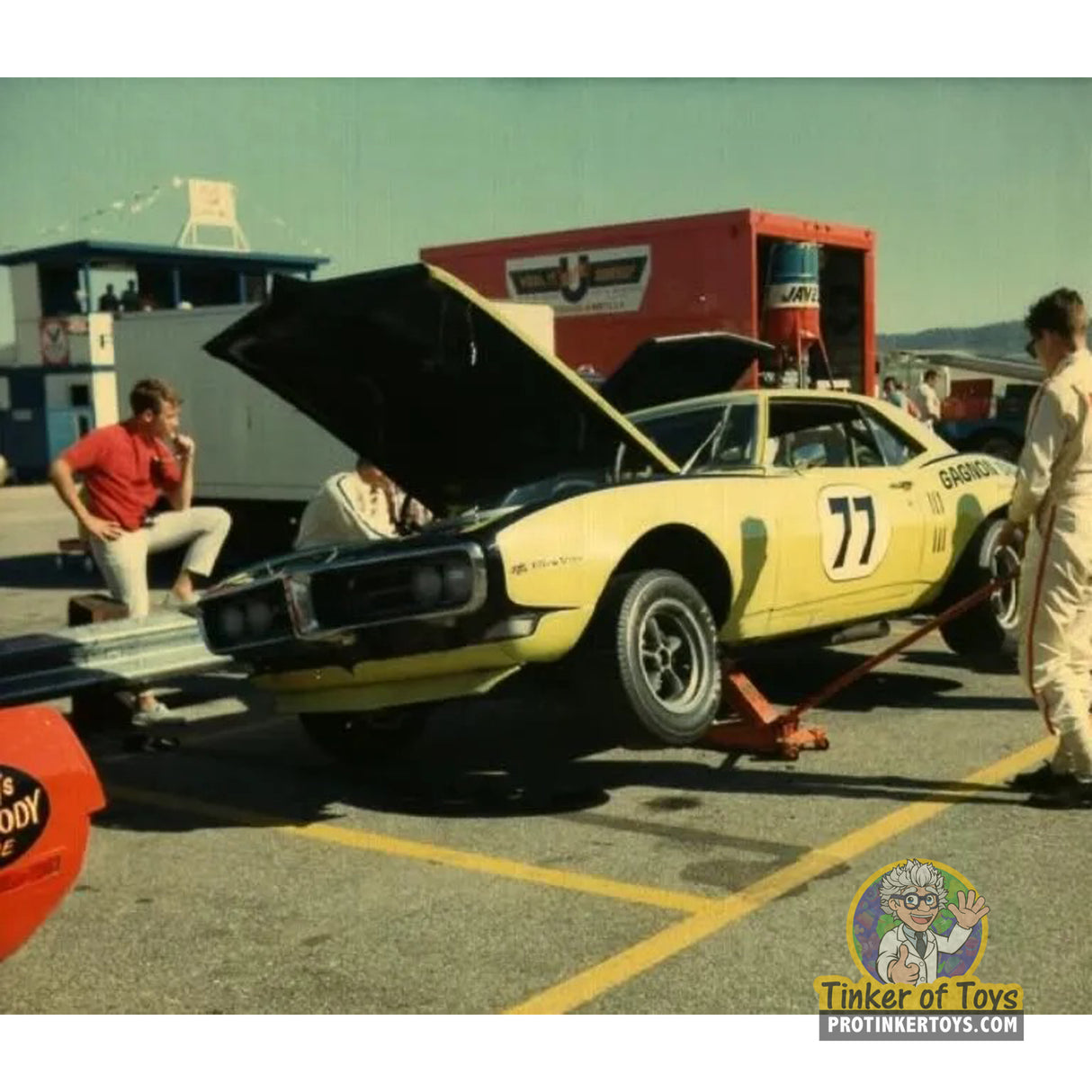 Thunderjet 1968 Pontiac Firebird #77 Craig Fisher Gagnon Spring 3 | SRS348 | Auto World