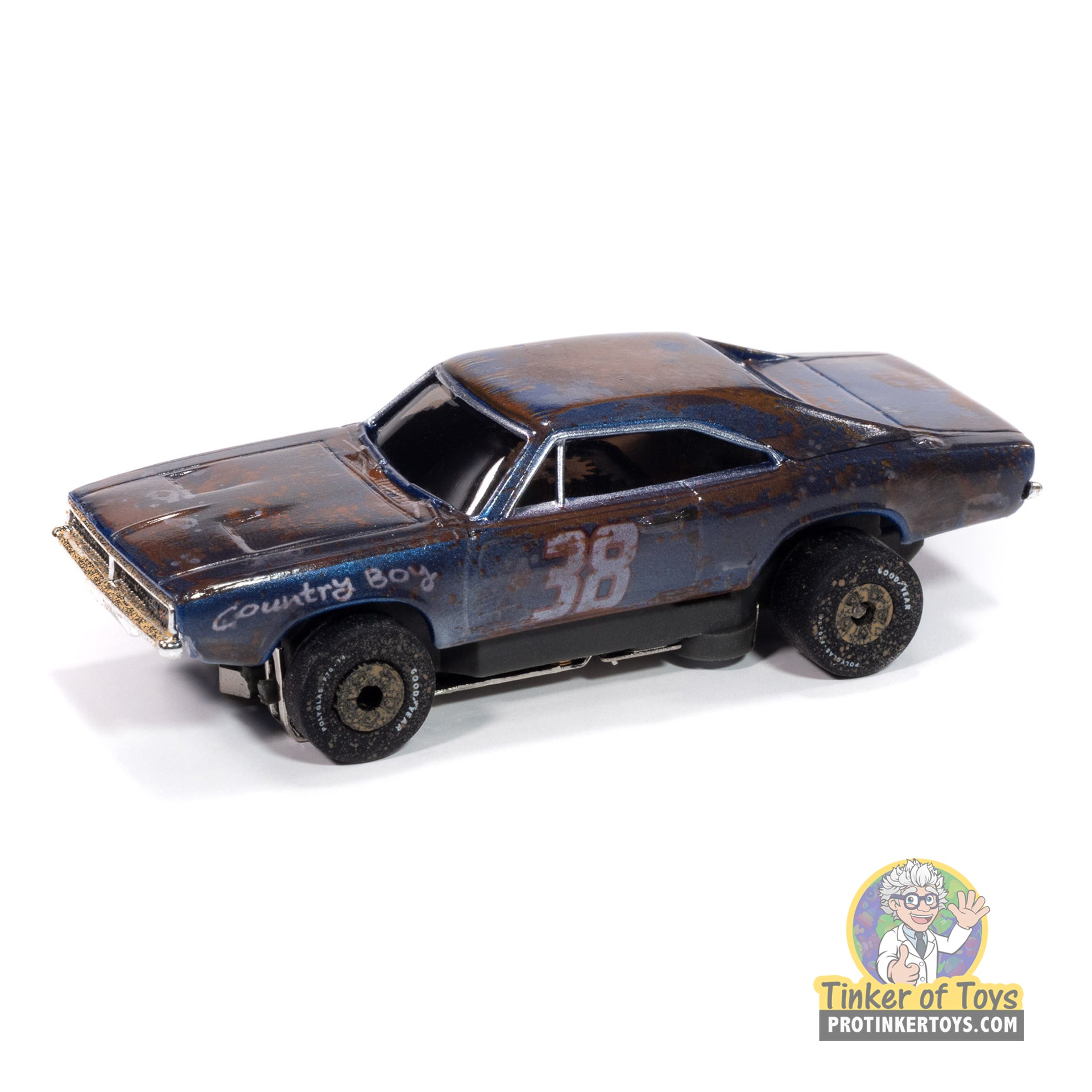 Thunderjet 1969 Dodge Charger (Dark Blue) 2A | SC416 | Auto World