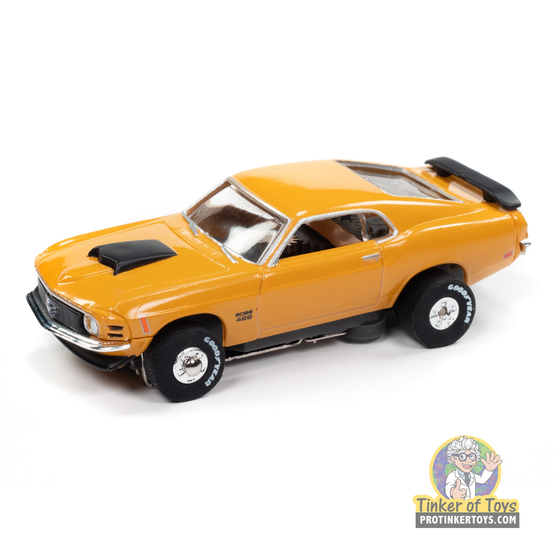 Thunderjet 1970 Ford Mustang Boss 429 (Orange) 2A | SC411 | Auto