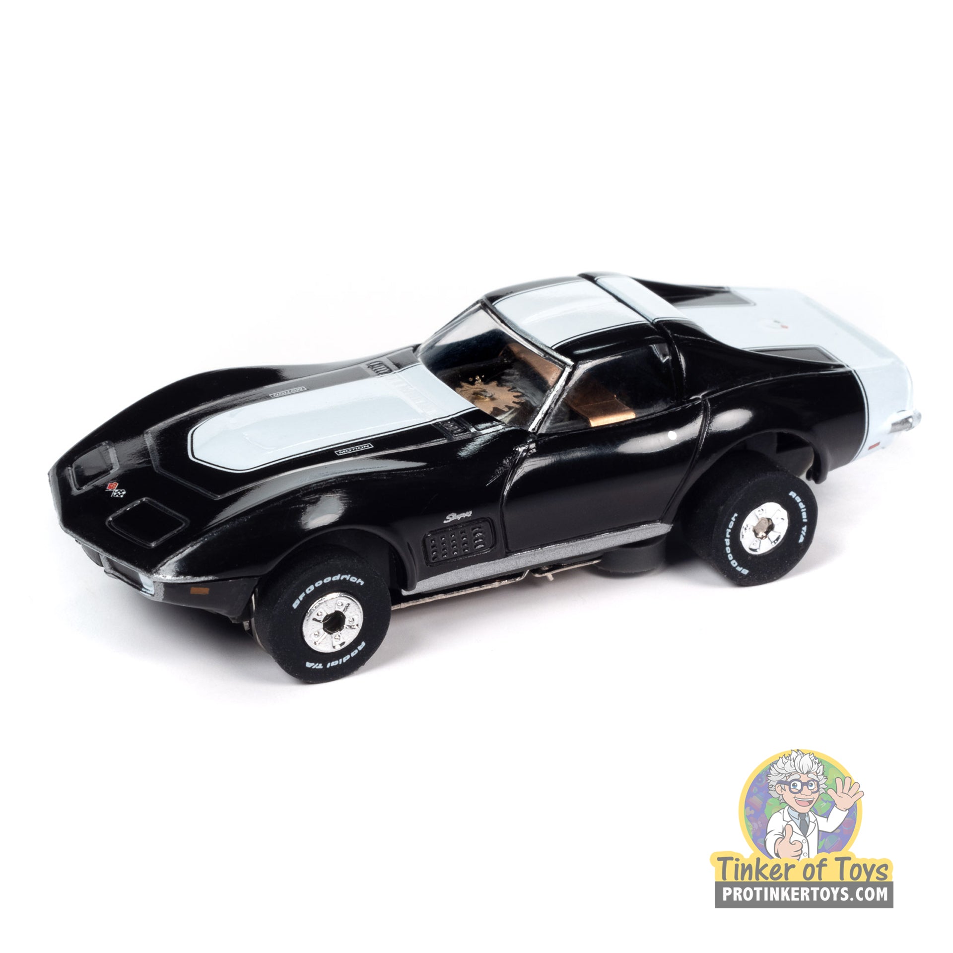 Thunderjet Baldwin Motion 1970 Chevrolet Corvette (Black) 1B