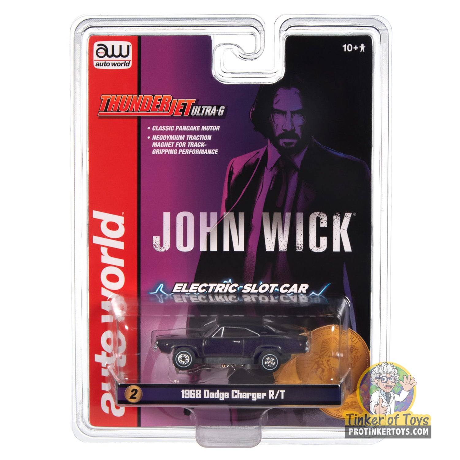 Thunderjet John Wick 1968 Dodge Charger 2 | SC409 | Auto World