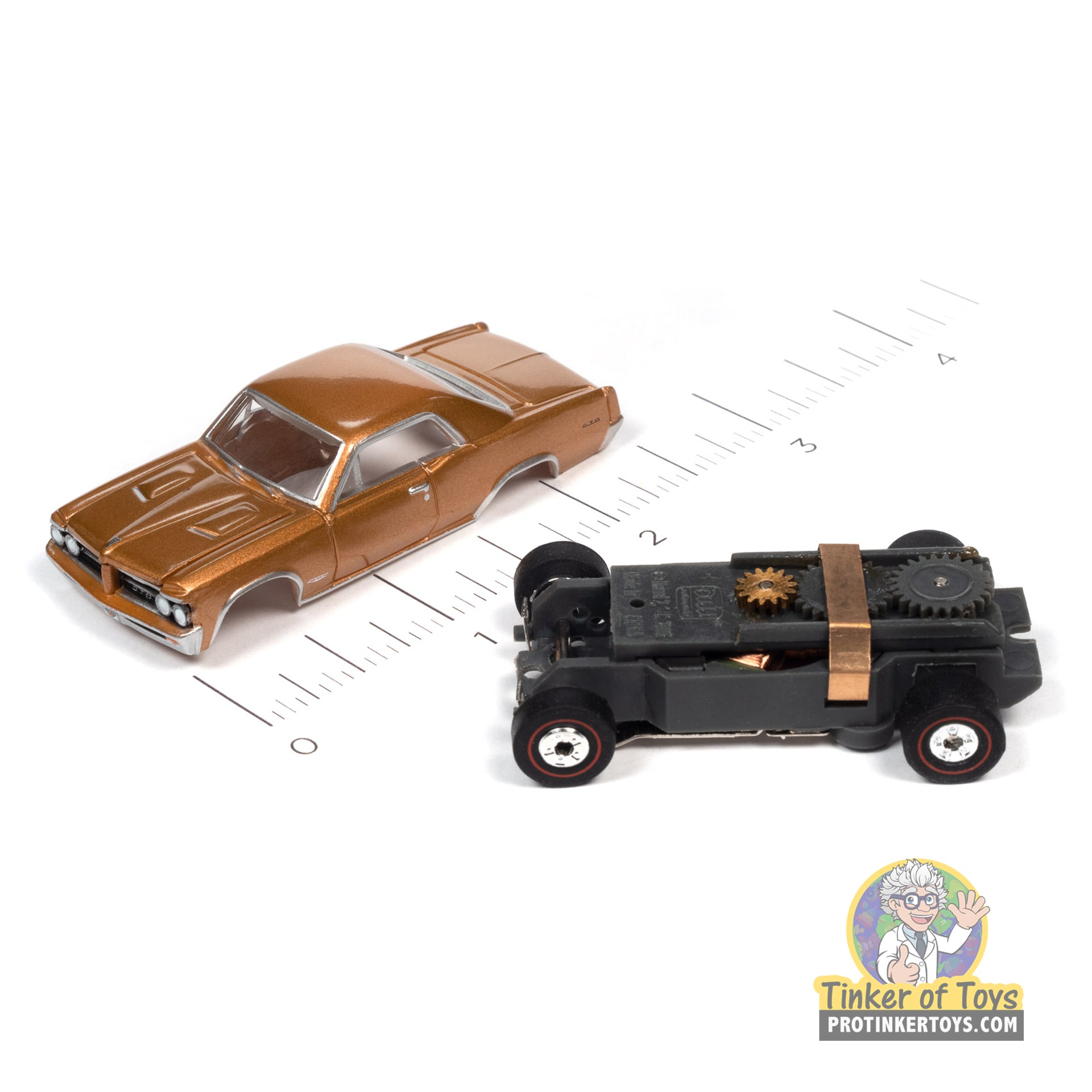 Thunderjet OK Used Cars 1964 Pontiac GTO (Gold) 4A | SC390 | Auto