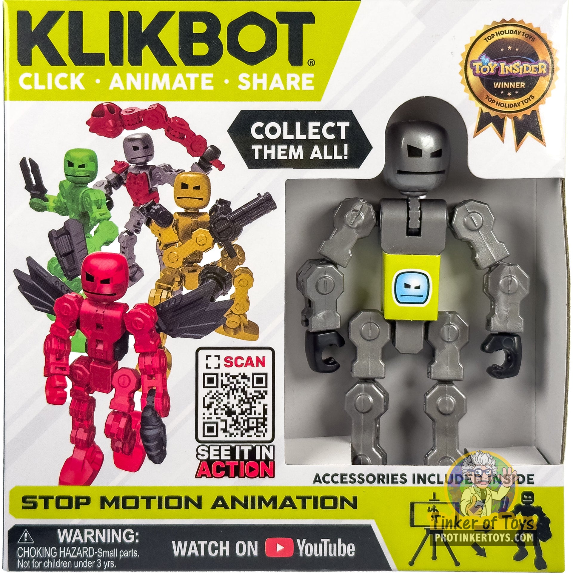 Villains Thrash | TST1600 | KlikBot – ProTinkerToys.com