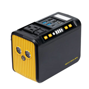 Portable power station with multiple AC and USB output ports for RockSolar RS81