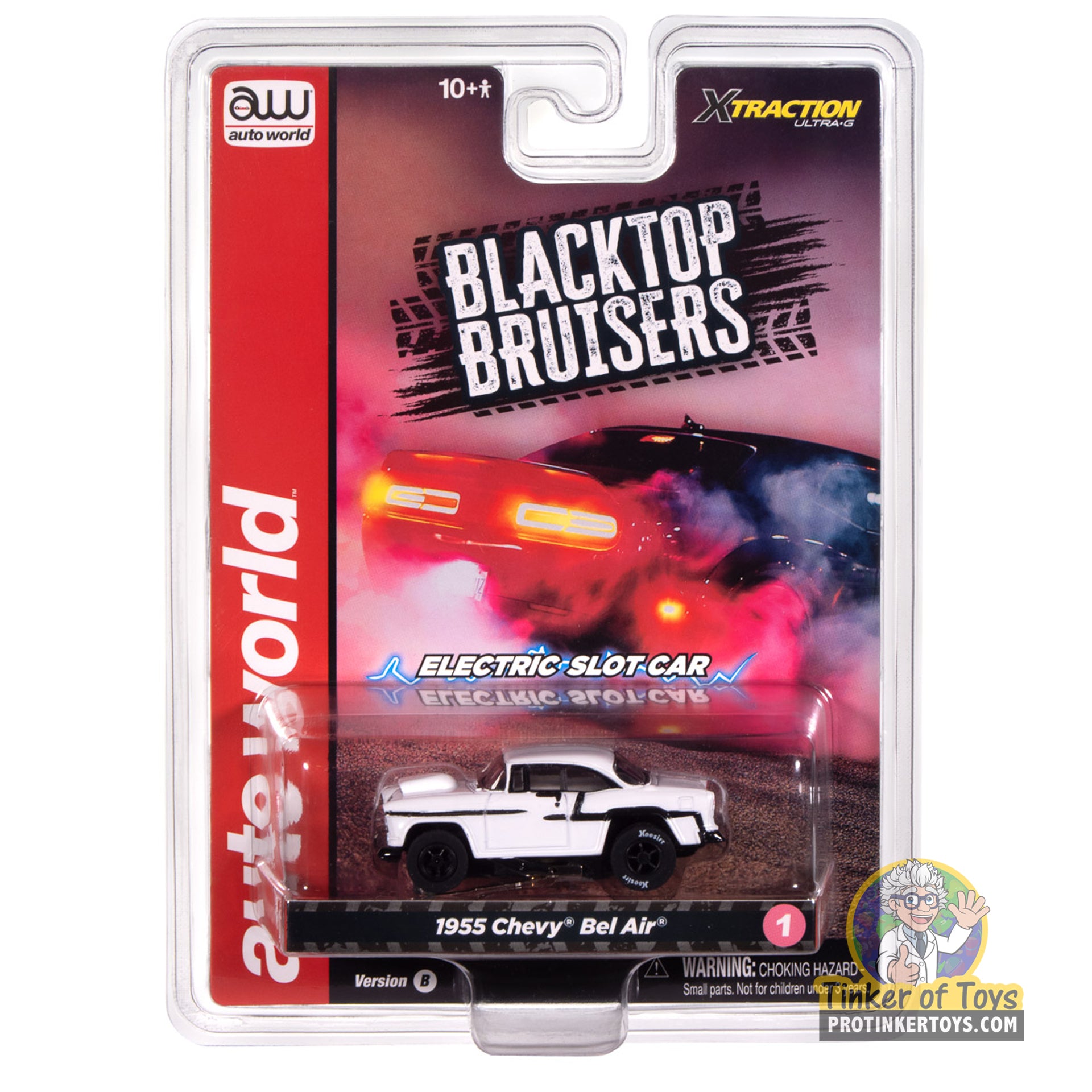 Xtraction 1955 Chevrolet Bel Air (Gloss White & Gloss Black) 1B