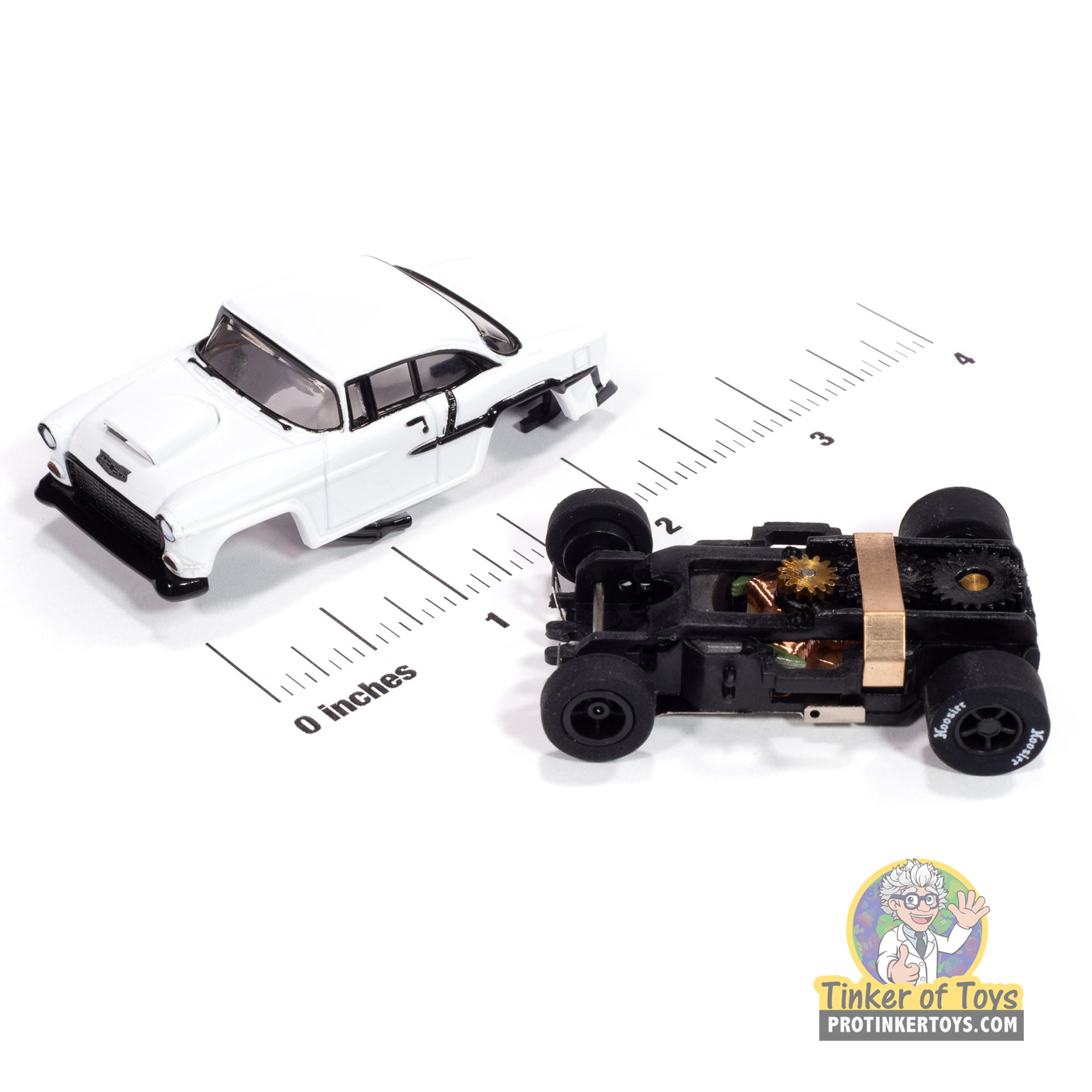 Xtraction 1955 Chevrolet Bel Air (Gloss White & Gloss Black) 1B