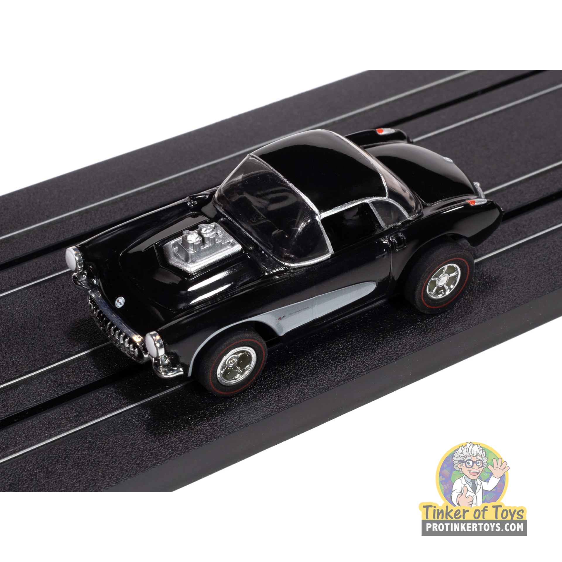 Xtraction 1957 Chevy Corvette Convertible (Gloss Black & Silver