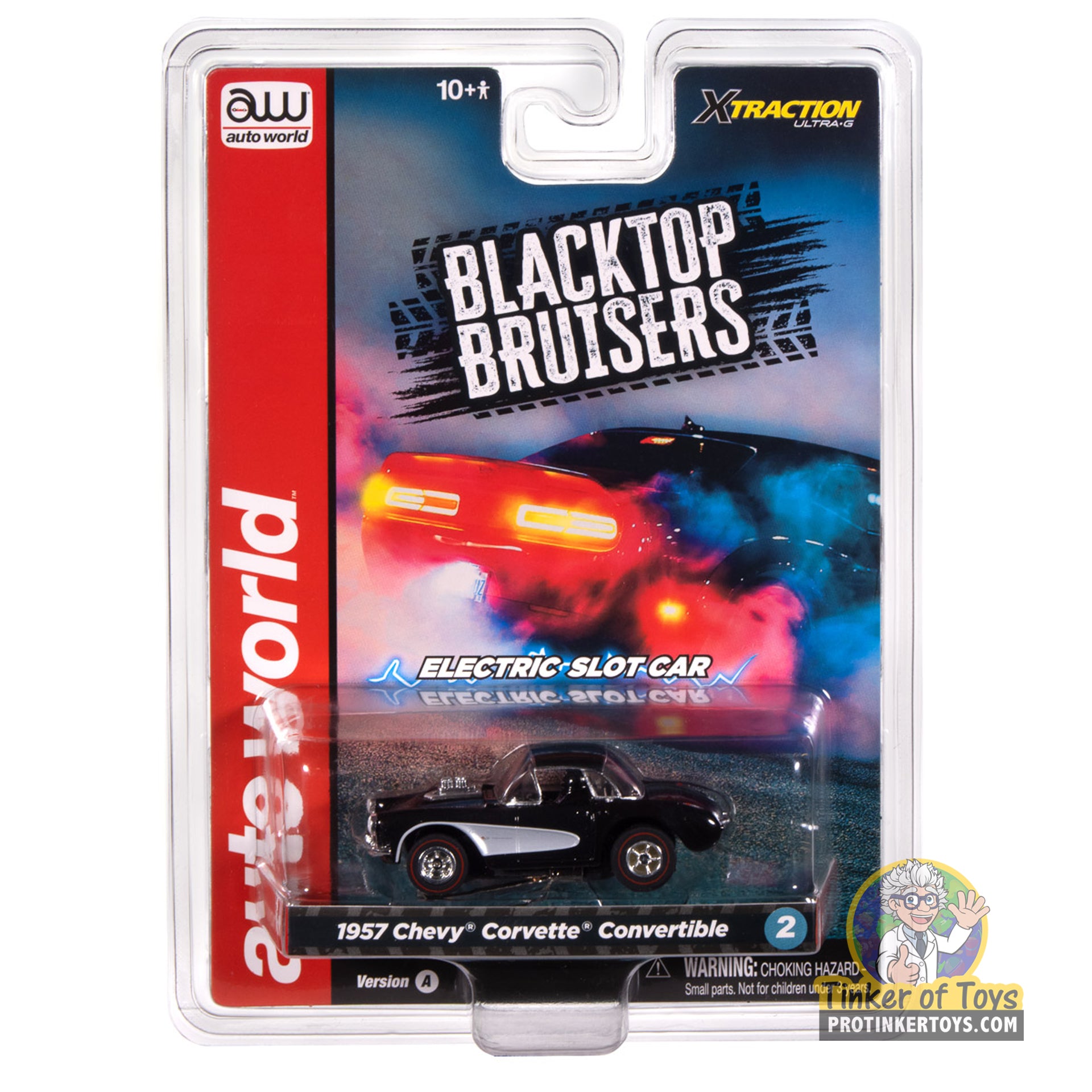 Xtraction 1957 Chevy Corvette Convertible (Gloss Black & Silver