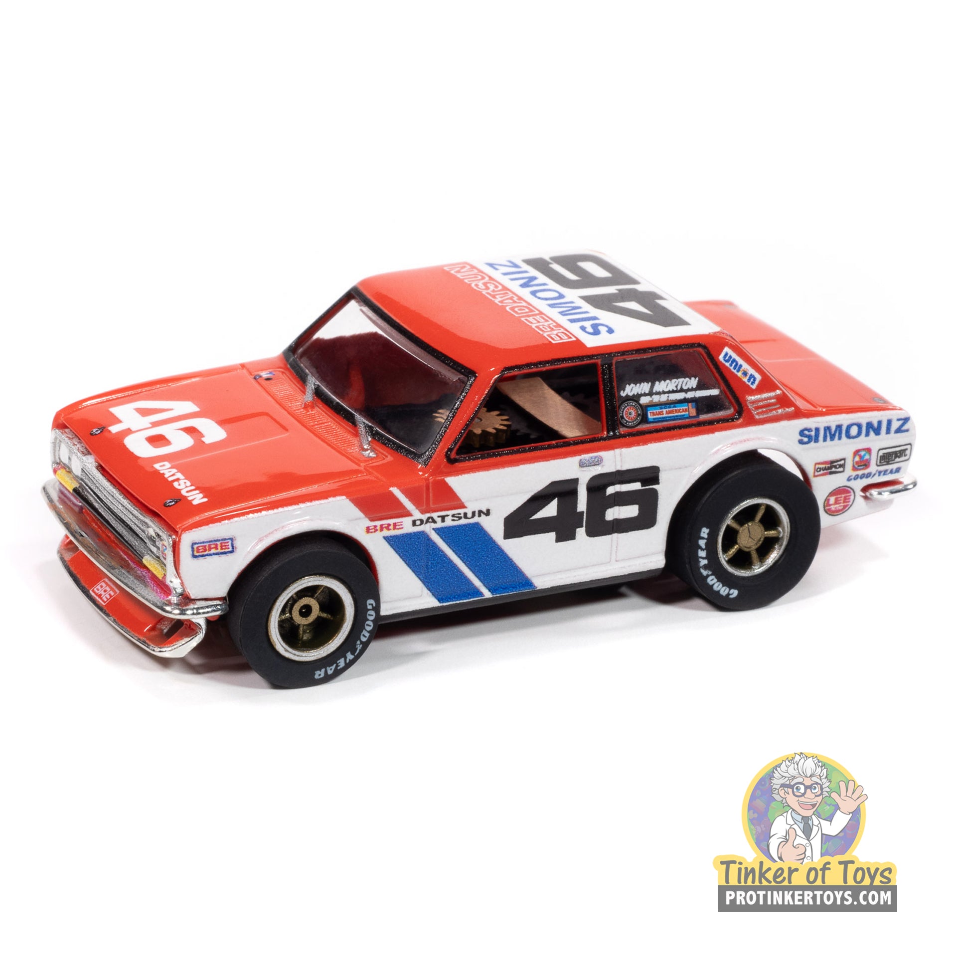 BRE DATSUN 3台セット☆青☆510/240/620☆HOスロットカー Auto World