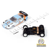 Xtraction 2004 Chevy Corvette C5R Gulf (White & Blue) 4A | SC418 | Auto World