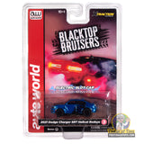 Xtraction 2021 Dodge Charger Hellcat Redeye (Chrome Blue & Gloss Black) 3B | SC417 | Auto World