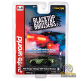 Xtraction 2021 Dodge Charger SRT Hellcat Redeye (Flat Green & Gloss Black) 3A | SC417 | Auto World