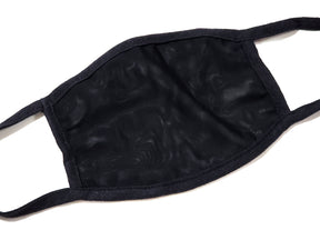 Black disposable face mask with ear loops for Fake Mask USA