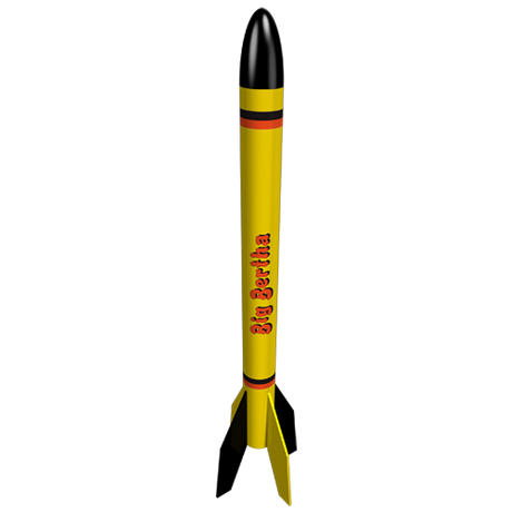 Estes Big Bertha Rocket Kit | EST1948 | Estes-Estes-[variant_title]-ProTinkerToys
