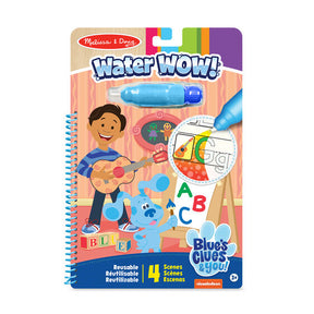 Water coloring book for kids featuring Blue's Clues and You! alphabet activities for Melissa and Doug 33000