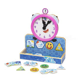 Blue’s Clues & You! Wooden Tickety Tock Magnetic Clock | 33014 | Melissa & Doug-Melissa & Doug-[variant_title]-ProTinkerToys