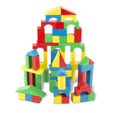 100 Piece Wood Block Set | 481 | Melissa & Doug-Melissa & Doug-[variant_title]-ProTinkerToys