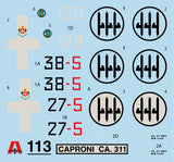 Caproni. CA.311 1:72 Scale  | 113 | Italeri Model. Co-IMEX-[variant_title]-ProTinkerToys