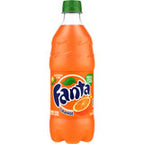 Orange soda in a plastic bottle for Coca-Cola 114756