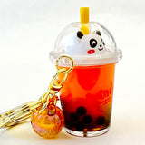 Panda Boba Tea Floaty Key Charm | 12070 | Bcmini