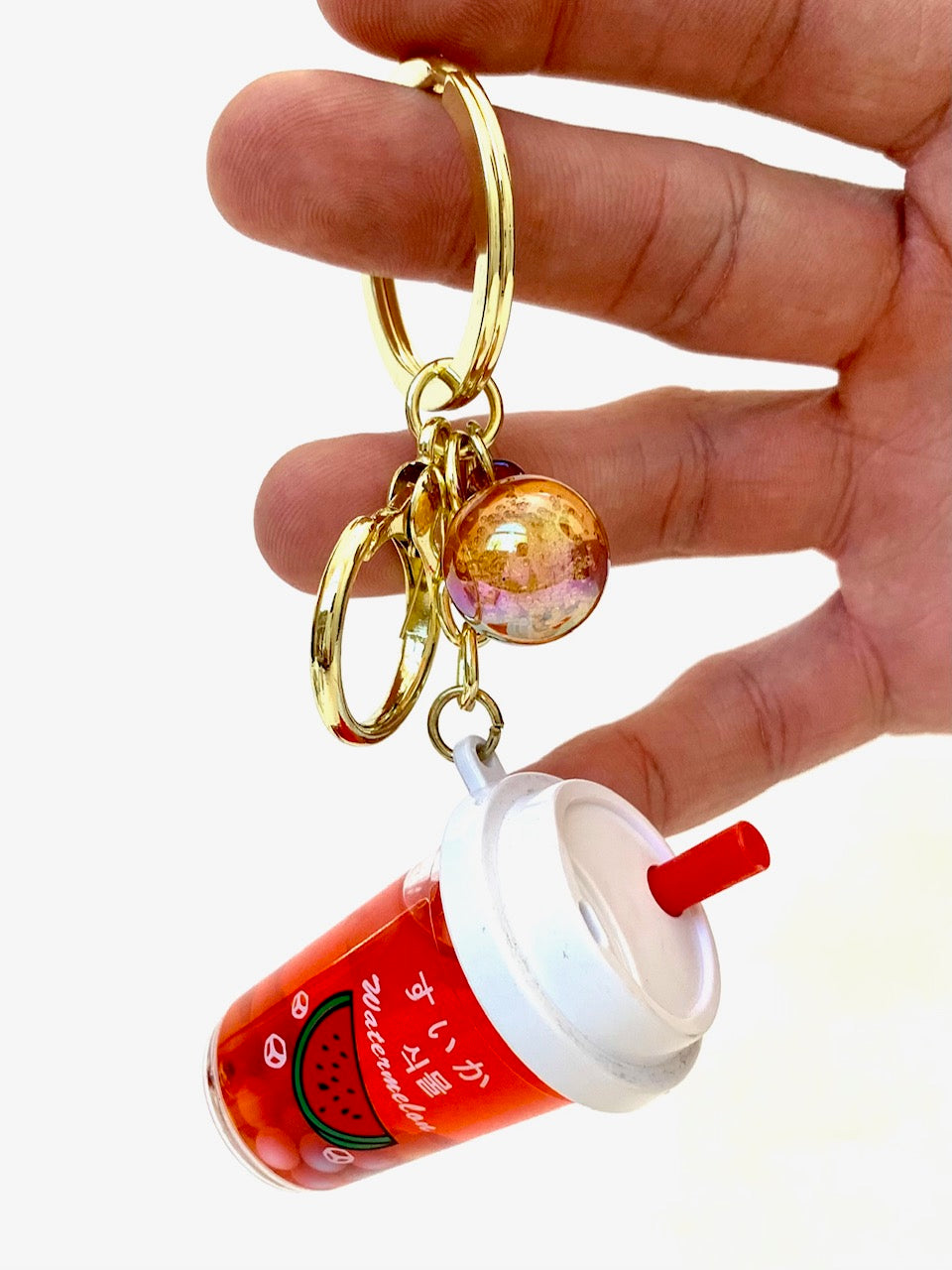 Fruit Boba Floaty Key Charm | 12077 | Bcmini