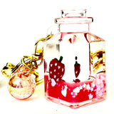 Strawberry Assortment Floaty Charm | 12085 | Bcmini