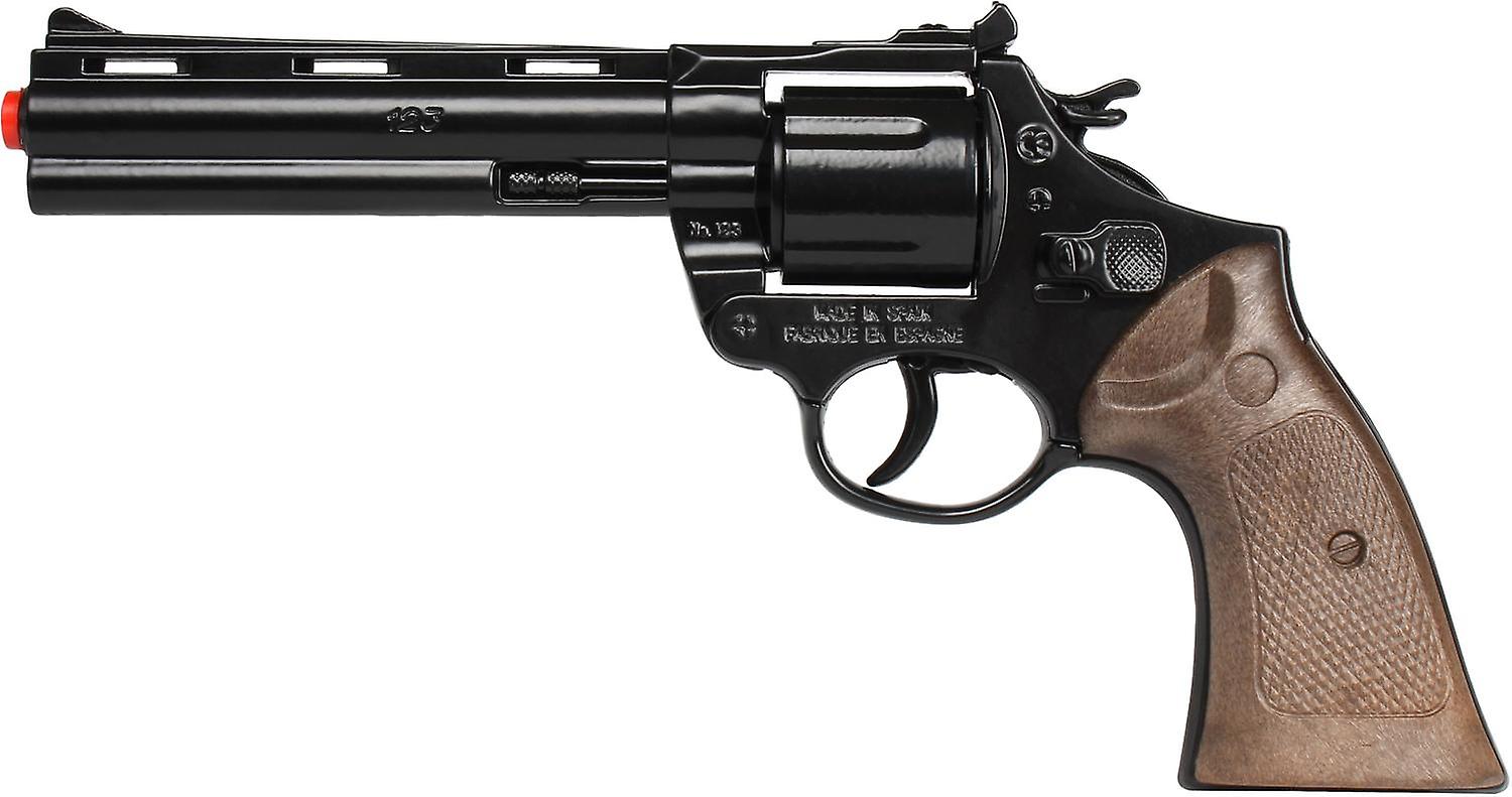 Police Colt Python Style Zombie Toy Cap Revolver - Black | 123/6 | Gon ...