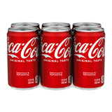 Coca-Cola Cans, 7.5 fl oz, 6 Pack, | 151773 | Coca-Cola