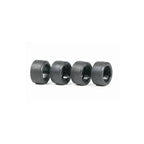 Four 19x10mm slick slot car wheels for NINCO Slot Cars 80506