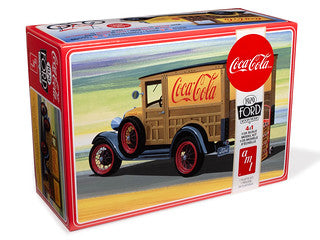 1929 Ford Woody Pickup Coke Cola 1:25 Scale Model Kit | AMT1333M | AMT