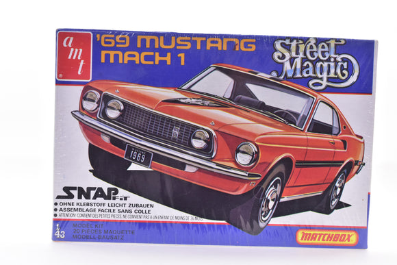 1969 Mustang Mach 1 Street Magic Snap fit  1:43 | PK-2103 | Matchbox Models