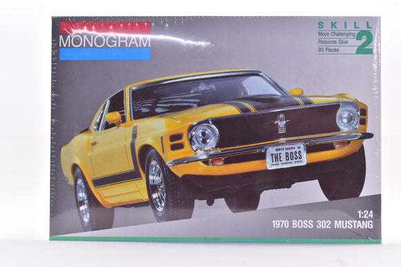 1970 Boss 302 Mustang 1:24 | 2923 | Monogram Models