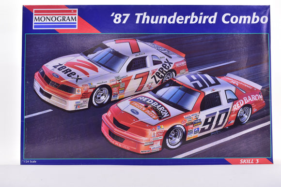 1987 Thunderbird Combo 1987 1:24 Scale | 6392 | Monogram Model