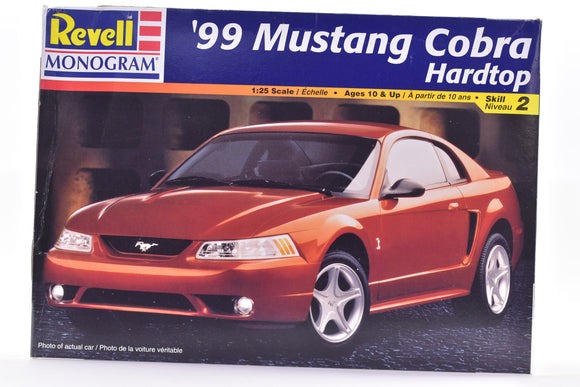 1999 Mustang Cobra Hardtop 1:24 Scale | 85-2535 | Revell Monogram Model