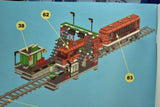 Orange Diesel Locomotive Passenger Train and Station  | 25110 | Railroad Conveyance Trains-IMEX-[variant_title]-ProTinkerToys